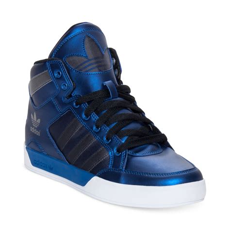 blue adidas sneakers